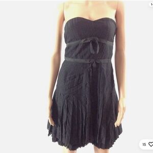 Marc Jacobs Black Strapless Dress